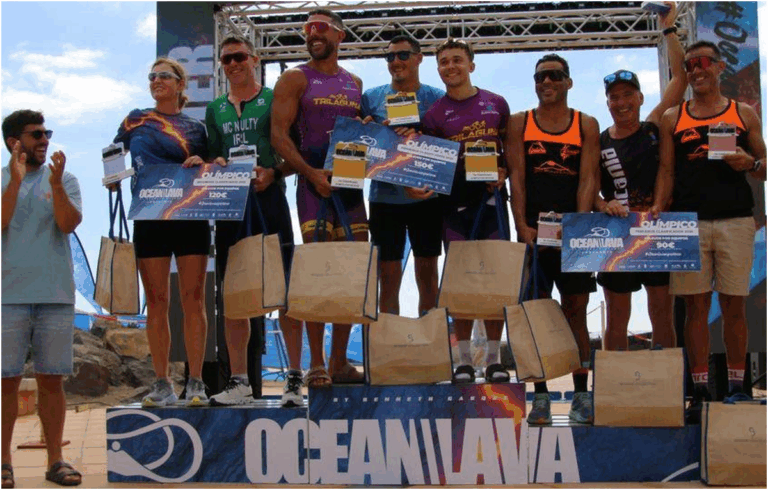 Ocean Lava Lanzarote 2025 a Puerto del Carmen Jorge Wilkes e Maike Döhling trionfano nel triathlon