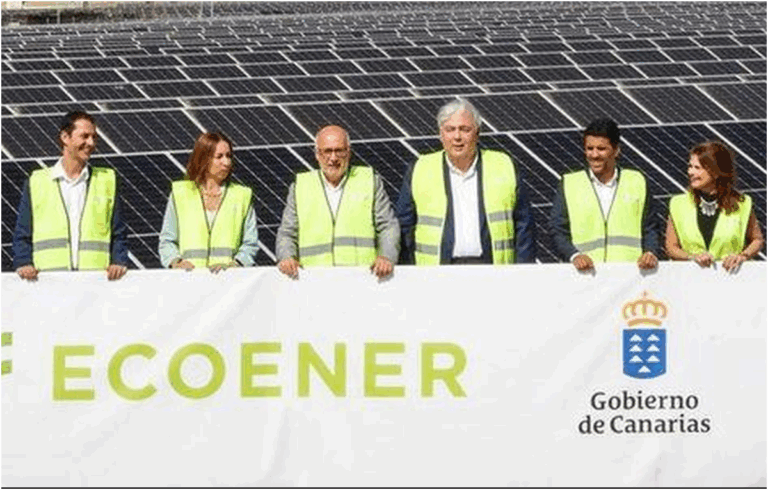 Ecoener ottiene 7,9 milioni di fondi FEDER per l'accumulo ibridato con fotovoltaico a Gran Canaria