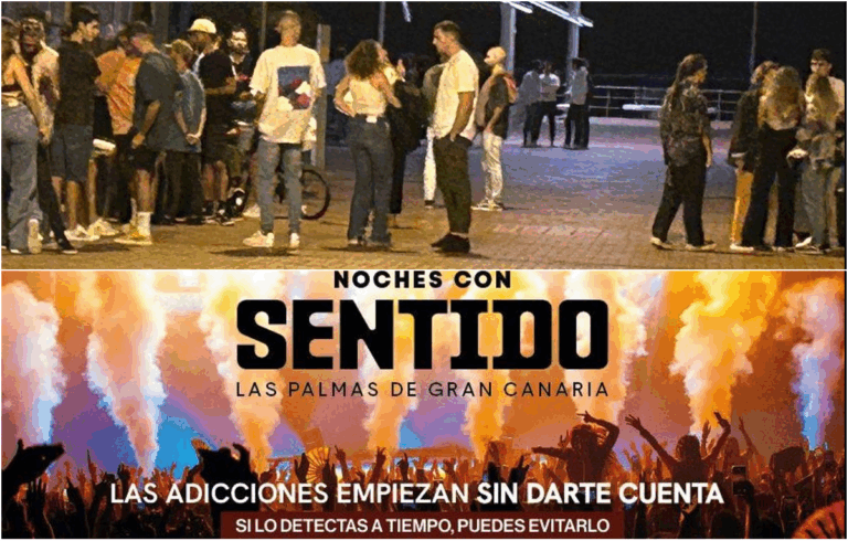 Las Palmas de Gran Canaria lancia una campagna nelle aree della movida contro alcol e droghe