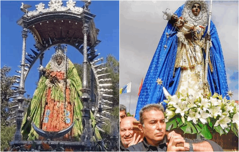 Vergine della Candelaria, patrona delle Canarie tra processioni e miracoli a Sevilla, Málaga e Cádiz