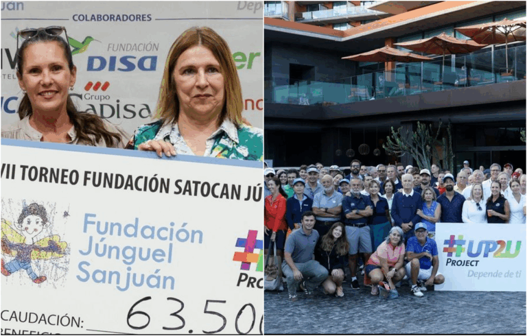 a Gran Canaria record di 63.500 euro al XVII torneo di golf Fundación Satocan per Up2U Project
