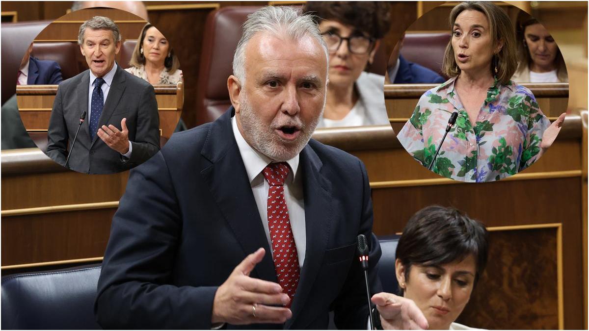Al congresso Ángel Víctor Torres attende rapporto UCO contro accuse del PP e sfida Feijóo e Gamarra