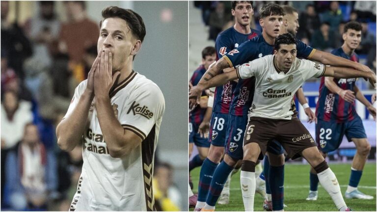 UD Las Palmas pareggia a Huesca 1 a 1 con nuova reazione nel secondo tempo