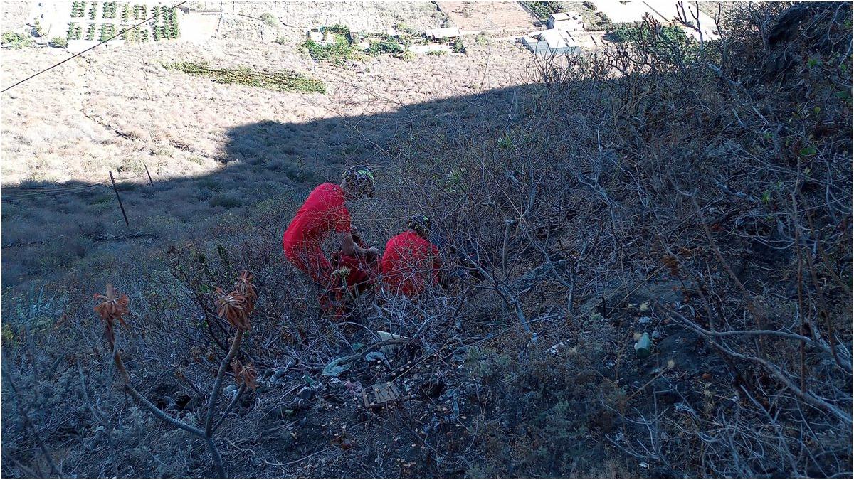 Tenerife, Güímar: motociclista precipita per 50 metri sulla TF-28 dopo l'urto con un muro
