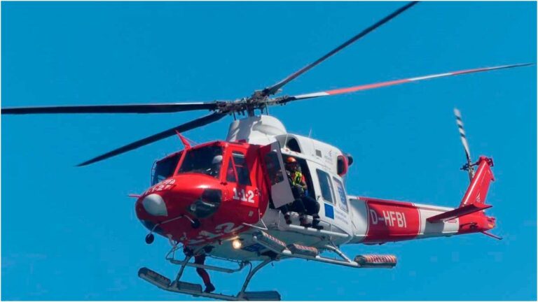 Escursionista 64enne cade da diversi metri a Tenerife, soccorso in elicottero a La Laguna
