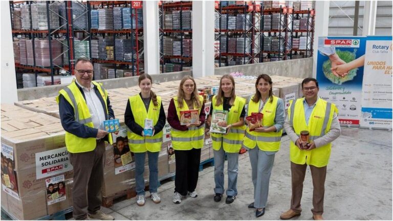 SPAR Gran Canaria dona oltre 5.000 chili di cibo alle mense di Cáritas a Las Palmas de Gran Canaria