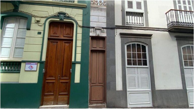 La casa larga 88 centimetri nel cuore di Vegueta a Las Palmas de Gran Canaria