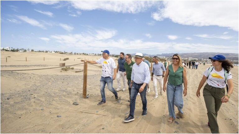 Cabildo de Gran Canaria avvia gara per regolare accessi e transito nelle dune di Maspalomas