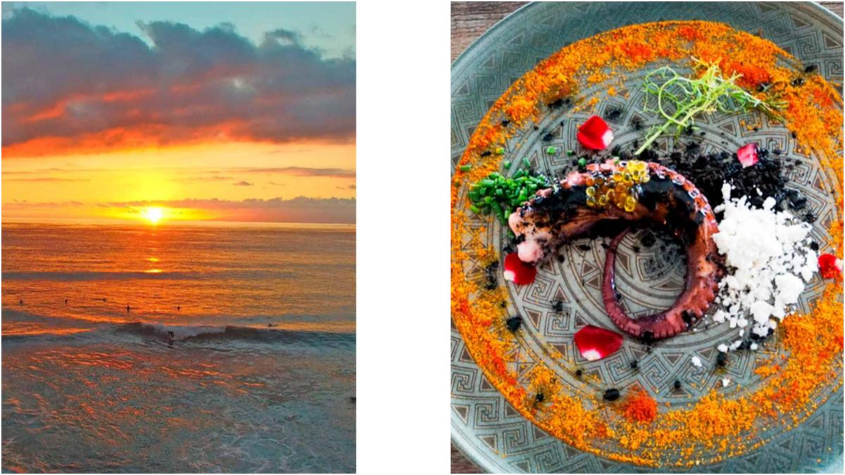 Paisajes al Plato a Santa Cruz e La Laguna trasforma i paesaggi di Tenerife in arte commestibile