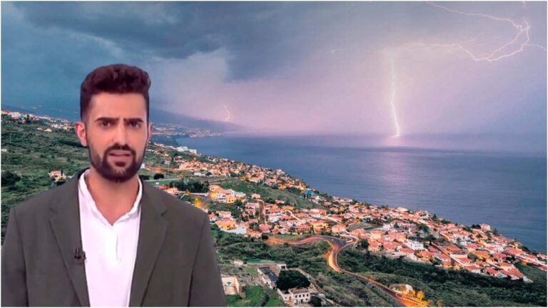 Canarie meteo, fronte atlantico in arrivo con rovesci forti e temporali tra giovedì e venerdì