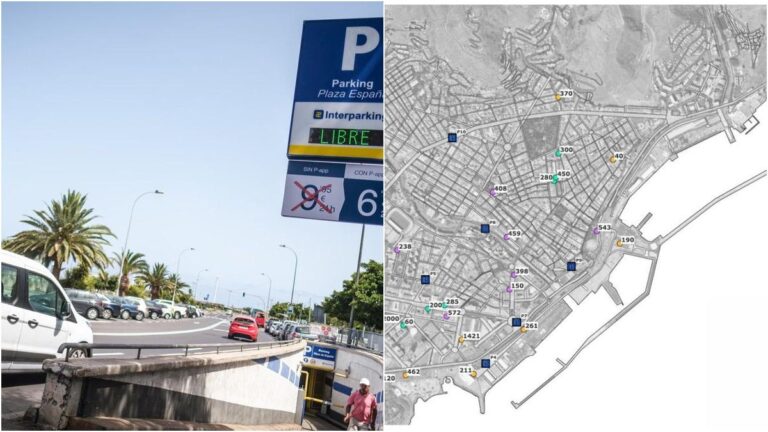 Santa Cruz de Tenerife avvia 10 pannelli elettronici e un’app per i parcheggi in tempo reale