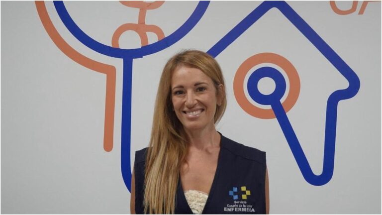 Yurena Valencia Afonso, infermiera di Tenerife finalista ai premi FUDEN 2025 di infermieristica