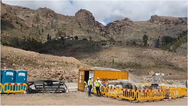 Gran Canaria, avanza lo scavo della centrale idroelettrica a pompaggio del Salto de Chira