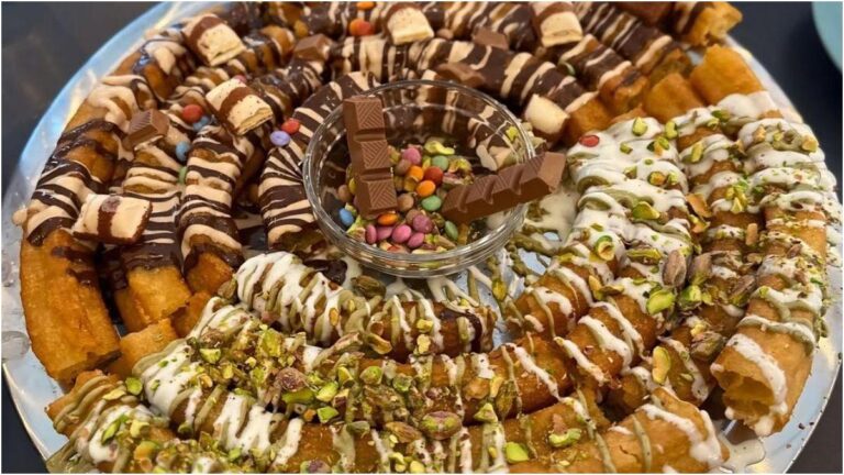 A Maspalomas la caffetteria con la ruota di churros e colazioni artigianali a Gran Canaria