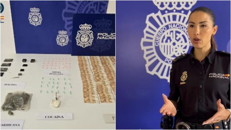 Policía Nacional smantella un punto di spaccio a El Cardonal La Laguna, cocaina hashish ed ecstasy