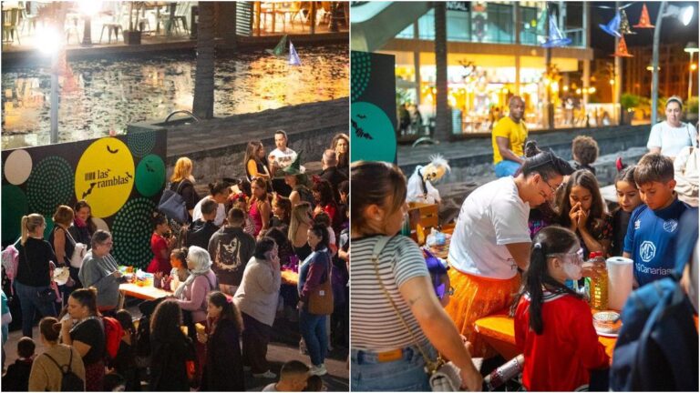 Halloween a Las Ramblas Centro, Las Palmas con attività gratuite per bambini e Casa del Terror