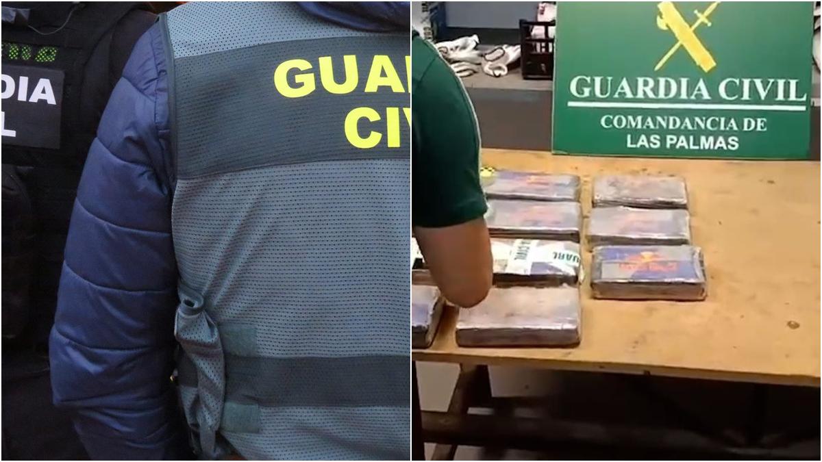Guardia Civil sequestra 11 kg di cocaina in container di carne dal Brasile al porto di Las Palmas