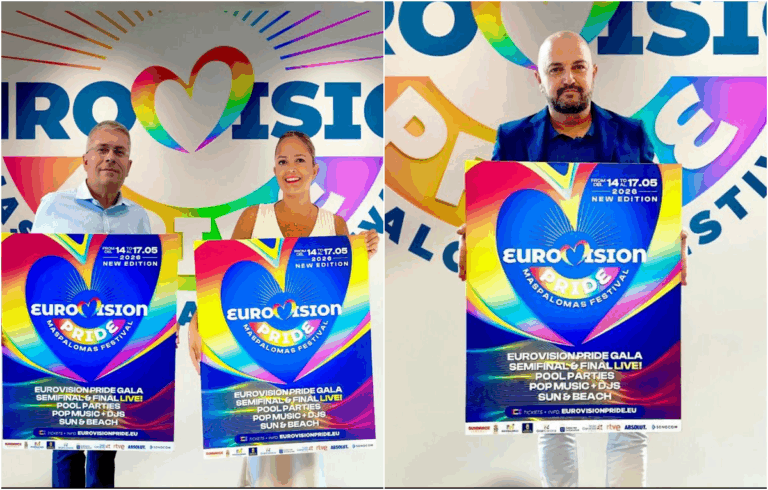 A Maspalomas il nuovo Eurovision Pride dal 14 al 17 maggio 2026 allo Yumbo Centrum
