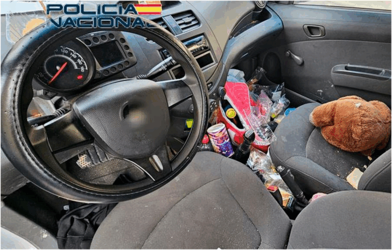 Sequestra l'ex compagna e i figli e la costringe a guidare 13 giorni, 24enne arrestato a Málaga