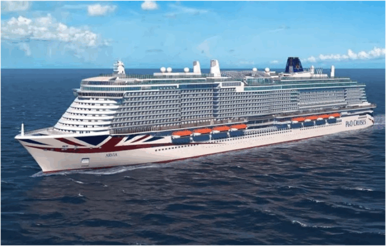 Membro dell’equipaggio muore sul MS Arvia di P&O Cruises diretto a Tenerife, devia su A Coruña