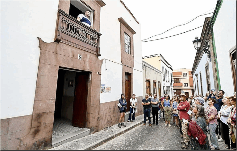 Santa María de Guía ospita PateArte 2025, decima edizione del percorso dei cortili per Paco Rivero