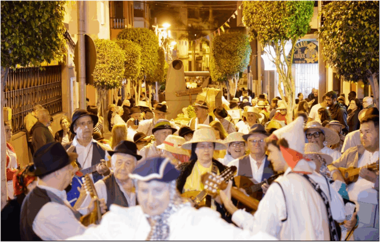 Telde, processione in onore di San Gregorio offre 7.000 chili di alimenti con migliaia di persone