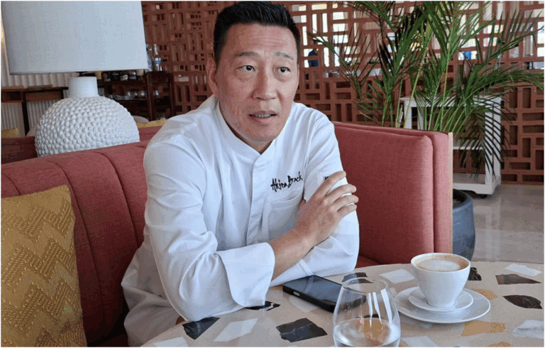 Lo chef Akira Back a Tenerife esalta il pesce delle Canarie e costruisce il menù sul prodotto locale